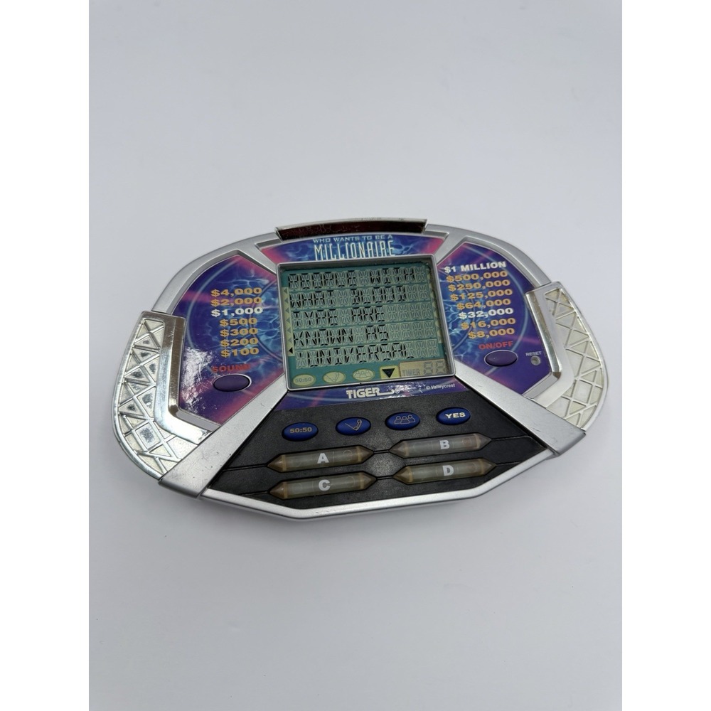 Who Wants To Be A Millionaire Hand Held Electronic Game Tiger Electronics Tested